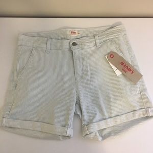 Levi’s Striped Shorts